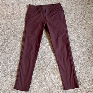 Lululemon - Commission Pant Slim - Cabernet Red - 30/30